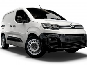 Citroen E Berlingo Van SWB 2022 3D 模型