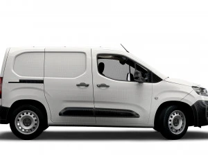 Citroen E Berlingo Van SWB 2022 3D Model