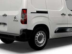 Citroen E Berlingo Van SWB 2022 3D 模型
