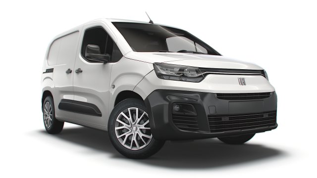 Fiat Doblo SWB Van 511 2023 Modelo 3D .c4d .max .obj .3ds .fbx .stl .blend 