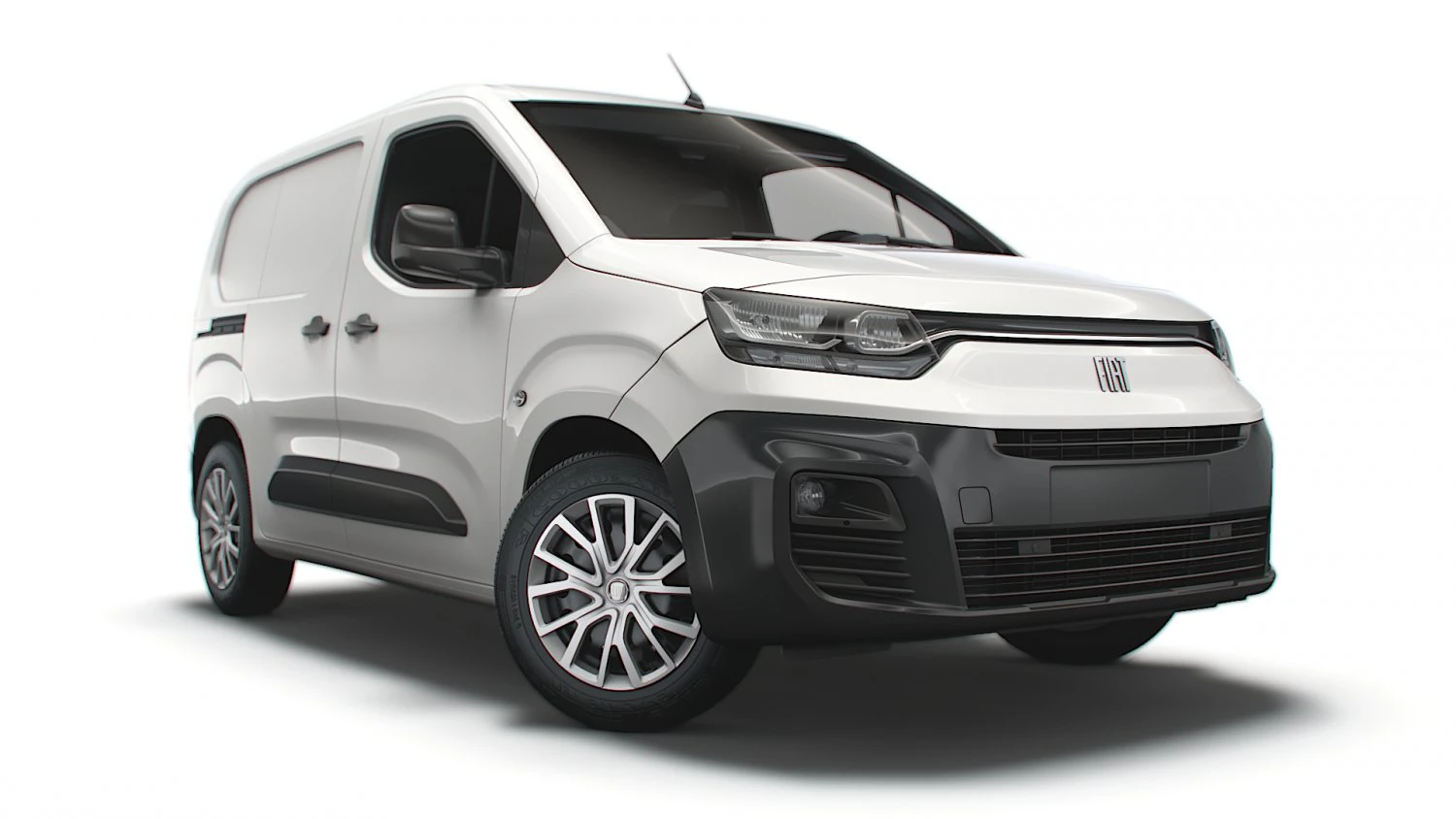 Fiat Doblo SWB Van 511 2023 3D Model .c4d .max .obj .3ds .fbx .stl .blend 