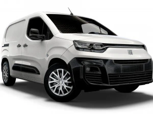 Fiat Doblo SWB Van 511 2023 3D Model