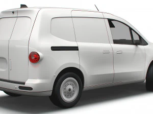 Generic EV Small Van SWB 2023 3D Model