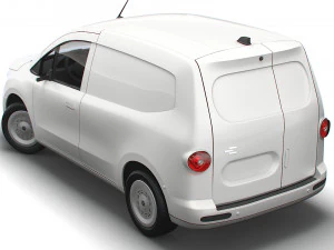 Generic EV Small Van SWB 2023 3D Model
