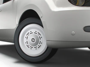 Generic EV Small Van SWB 2023 3D Model