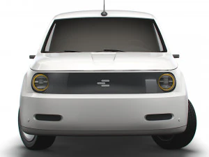 Generic EV Small Van SWB 2023 3D Model