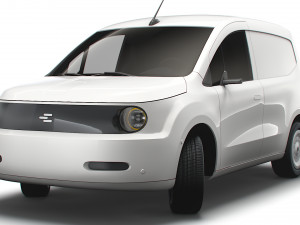 Generic EV Small Van SWB 2023 Modelo 3D