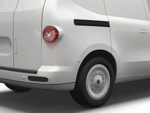 Generic EV Small Van SWB 2023 3D Model