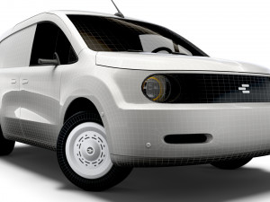 Generic EV Small Van SWB 2023 Modelo 3D