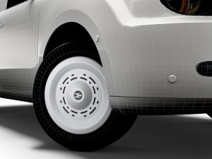 Generic EV Small Van SWB 2023 Modelo 3D