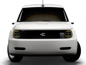 Generic EV Small Van SWB 2023 3D Model