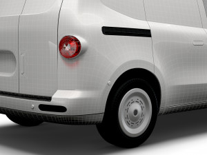 Generic EV Small Van SWB 2023 Modelo 3D