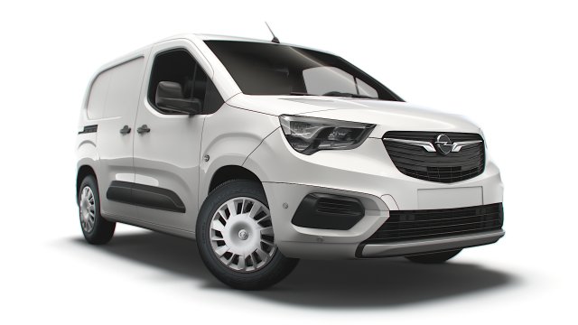 Opel E Combo SWB Limited Edition Van 2022 Modelo 3D .c4d .max .obj .3ds .fbx .stl .blend 