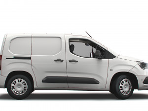 Opel E Combo SWB Limited Edition Van 2022 Modelo 3D