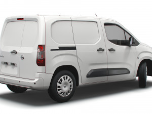 Opel E Combo SWB Limited Edition Van 2022 Modelo 3D