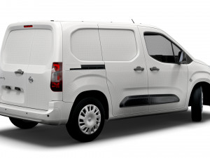 Opel E Combo SWB Limited Edition Van 2022 Modelo 3D