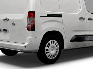 Opel E Combo SWB Limited Edition Van 2022 Modelo 3D