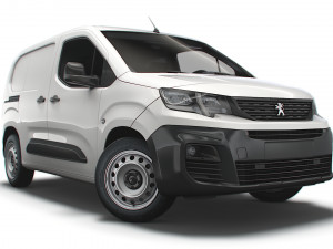 Peugeot E Partner Van SWB 2022 3D Model