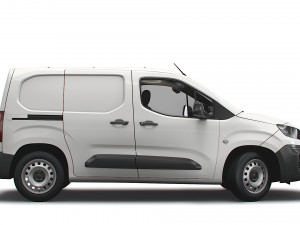 Peugeot E Partner Van SWB 2022 3D Model
