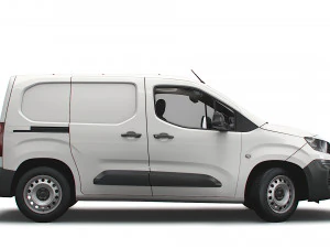 Peugeot E Partner Van SWB 2022 3D Model