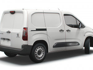 Peugeot E Partner Van SWB 2022 3D Model