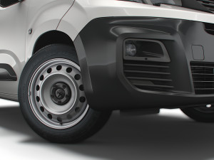 Peugeot E Partner Van SWB 2022 3D Model