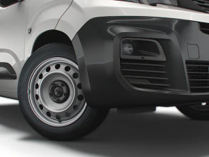 Peugeot E Partner Van SWB 2022 3D Model