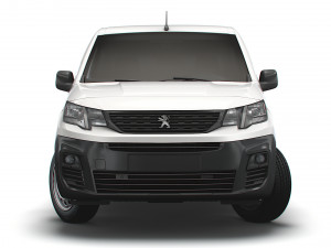Peugeot E Partner Van SWB 2022 3D Model