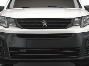 Peugeot E Partner Van SWB 2022 3D Model
