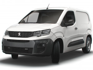 Peugeot E Partner Van SWB 2022 3D Model