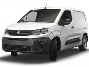 Peugeot E Partner Van SWB 2022 3D Model