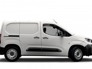 Peugeot E Partner Van SWB 2022 3D Model
