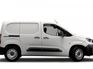 Peugeot E Partner Van SWB 2022 3D Model