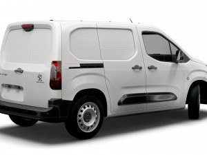 Peugeot E Partner Van SWB 2022 3D Model