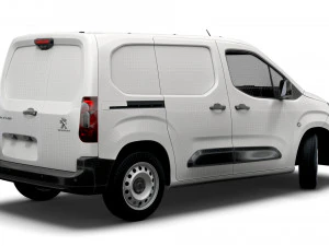 Peugeot E Partner Van SWB 2022 3D Model