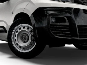 Peugeot E Partner Van SWB 2022 3D Model