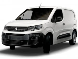 Peugeot E Partner Van SWB 2022 3D Model