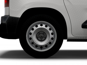Peugeot E Partner Van SWB 2022 3D Model