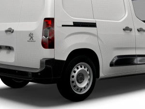 Peugeot E Partner Van SWB 2022 3D Model