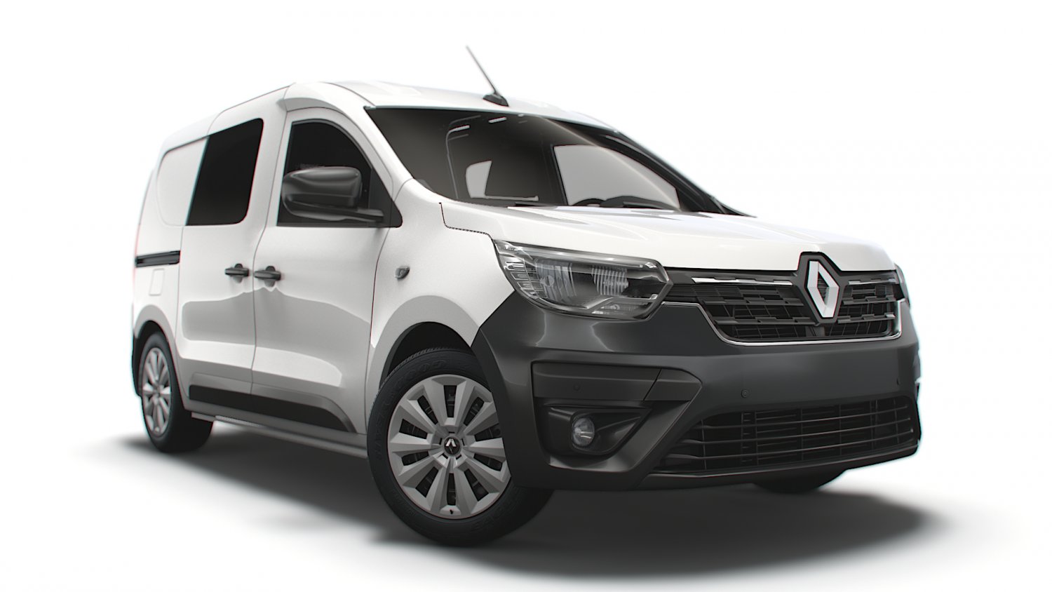 Renault Express DoubleCab 2022 3D Model in Van and Minivan 3DExport