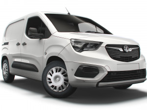 Vauxhall E Combo SWB Limited Van 2022 3D Model