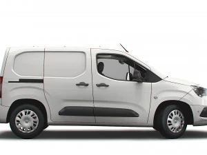 Vauxhall E Combo SWB Limited Van 2022 3D Model
