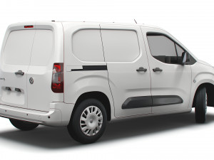 Vauxhall E Combo SWB Limited Van 2022 Modello 3D
