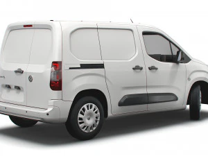 Vauxhall E Combo SWB Limited Van 2022 3D Model