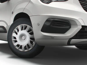 Vauxhall E Combo SWB Limited Van 2022 3D Model