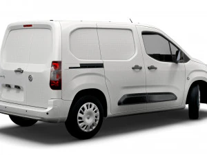 Vauxhall E Combo SWB Limited Van 2022 3D Model
