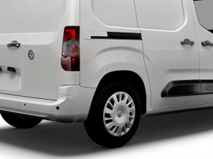 Vauxhall E Combo SWB Limited Van 2022 3D Model