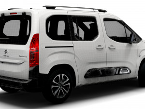 Citroen Berlingo Multispace 2022 Model 3D