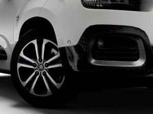Citroen Berlingo Multispace 2022 Model 3D