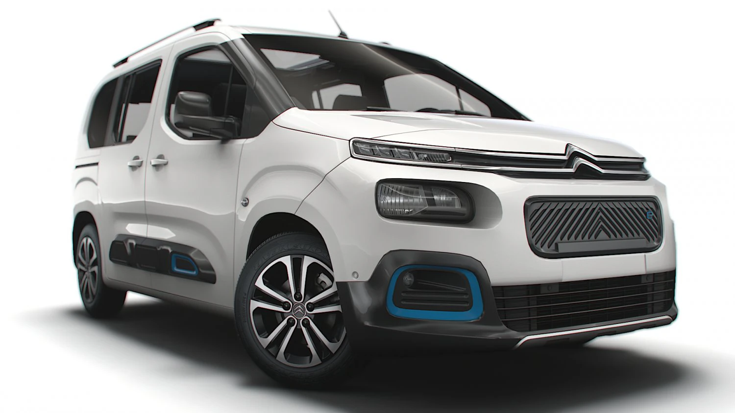 Citroen E Berlingo Multispace XTR 2022 3D Model .c4d .max .obj .3ds .fbx .stl .blend 
